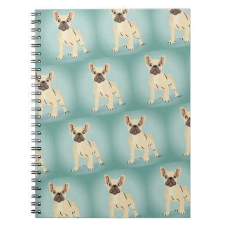 Carnet frais de bouledogue français
