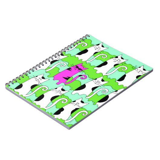 Carnet frais de conception de chat (Côté gauche)