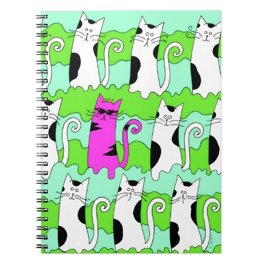 Carnet frais de conception de chat (Devant)