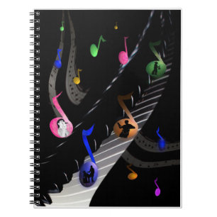 Carnet frais de notes de roche