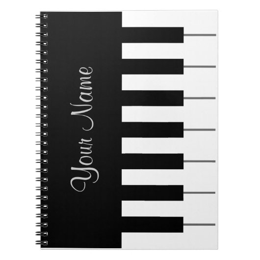 Carnet frais de piano (Devant)