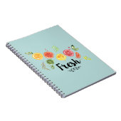 Carnet Frais - Fruits d'agrumes dans l'aquarelle (Côté Droit)