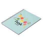 Carnet Frais - Fruits d'agrumes dans l'aquarelle (Côté gauche)