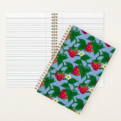 Carnet Fraise Bleue (À l'intérieur)