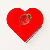 Carnet Fraise d'été (Dos)