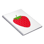 Carnet Fraise rouge (Côté Droit)