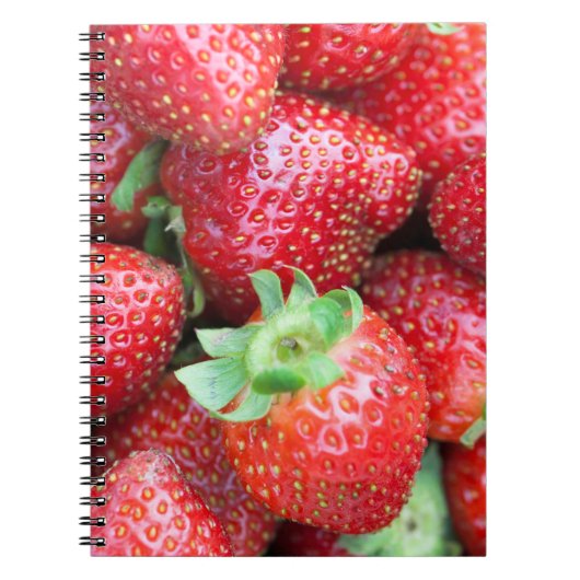 Carnet Fraise sucrée (Devant)