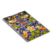 Carnet Fraise Thief Oiseaux William Morris (Côté Droit)