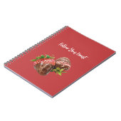 Carnet Fraises enrobées de chocolat (Côté gauche)