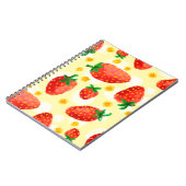 Carnet Fraises et baies éclairées (Côté gauche)