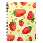 Carnet Fraises et baies éclairées (Devant)