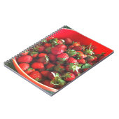Carnet Fraises, fruits rouges (Côté gauche)