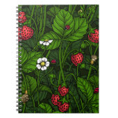 Carnet Fraises sauvages (Devant)