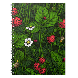 Carnet Fraises sauvages