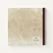 Carnet Fraises vintages sur une ancienne composition papi (Dos)