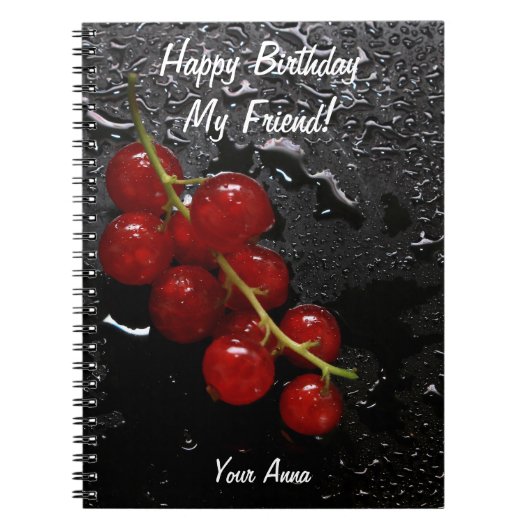 Carnet Framboise (Devant)