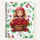 Carnet Framboise de jardin (Devant)