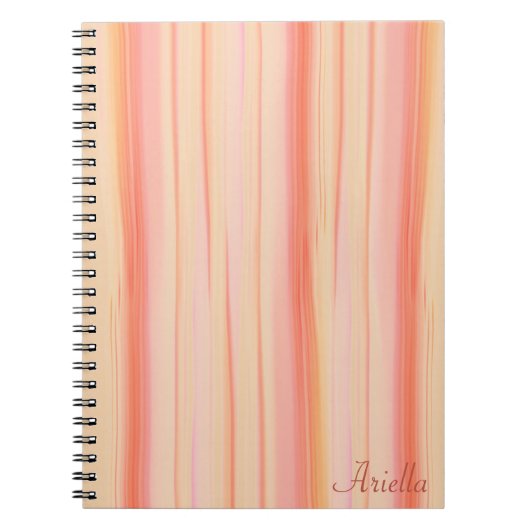 Carnet Framboise orange (Devant)