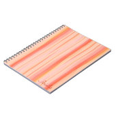 Carnet Framboise orange (Côté gauche)