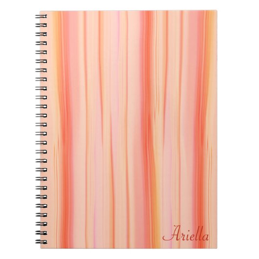 Carnet Framboise orange (Devant)