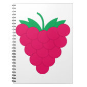 Carnet Framboise Rose Berry (Devant)