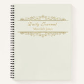 Carnet Frame Frame Daily Journal/ (Devant)