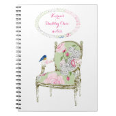 Carnet français chic minable de chaise (Devant)