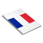 Carnet Française - Drapeau France (Côté Droit)
