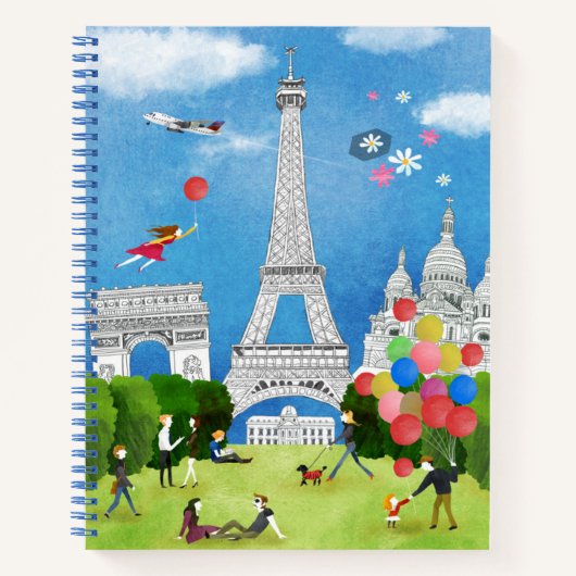 Carnet France colorée (Devant)