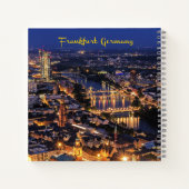 Carnet Francfort, Allemagne à Twilight (Dos)