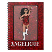 Carnet Frange rouge danseur #2 (Devant)