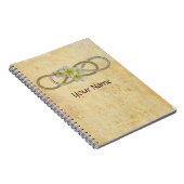 Carnet Frangipani double infinité BiColor (Côté Droit)