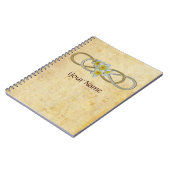 Carnet Frangipani double infinité BiColor (Côté gauche)