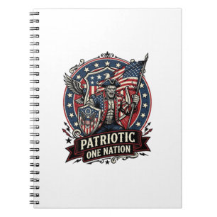 Carnet Frankenstein patriotique brute de liberté horreur
