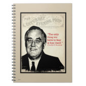 Carnet Franklin D. Citation de Roosevelt (Devant)