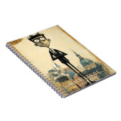 Carnet Franz Kafka Prague République tchèque (Côté Droit)