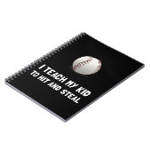 Carnet Frappez et volez le base-ball (Côté gauche)