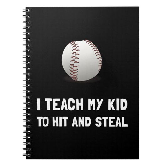 Carnet Frappez et volez le base-ball (Devant)