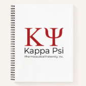 Carnet Fraternité pharmaceutique Kappa Psi (Devant)