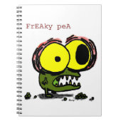 Carnet Freaky Pea (Devant)