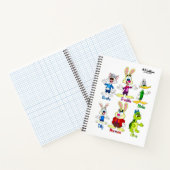 Carnet Freddie Bunny & Friends (Intérieur)