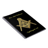 Carnet Freemason (Côté Droit)