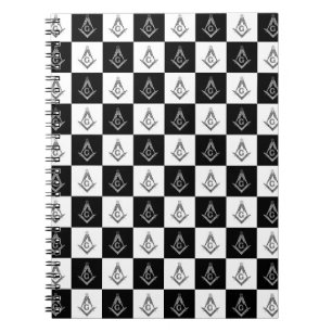 Carnet Freemason À damiers Motif