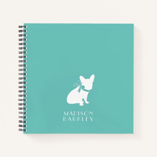 Carnet French Bulldog Frenchie Chien Chien Chien Chien Ch (Devant)