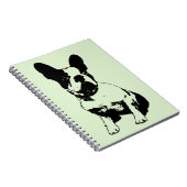 Carnet French Bulldog Spiral Notebook (Côté Droit)