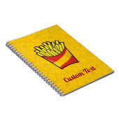 Carnet French Fries Notebook (Côté Droit)