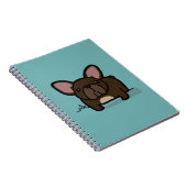 Carnet Frenchie Brindle (Côté Droit)
