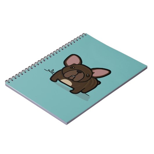 Carnet Frenchie Brindle (Côté gauche)