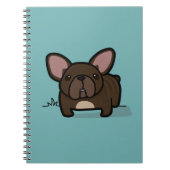 Carnet Frenchie Brindle (Devant)