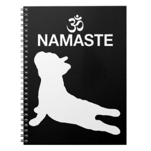 Carnet Frenchie Gift Namaste French Bulldog Cadeau